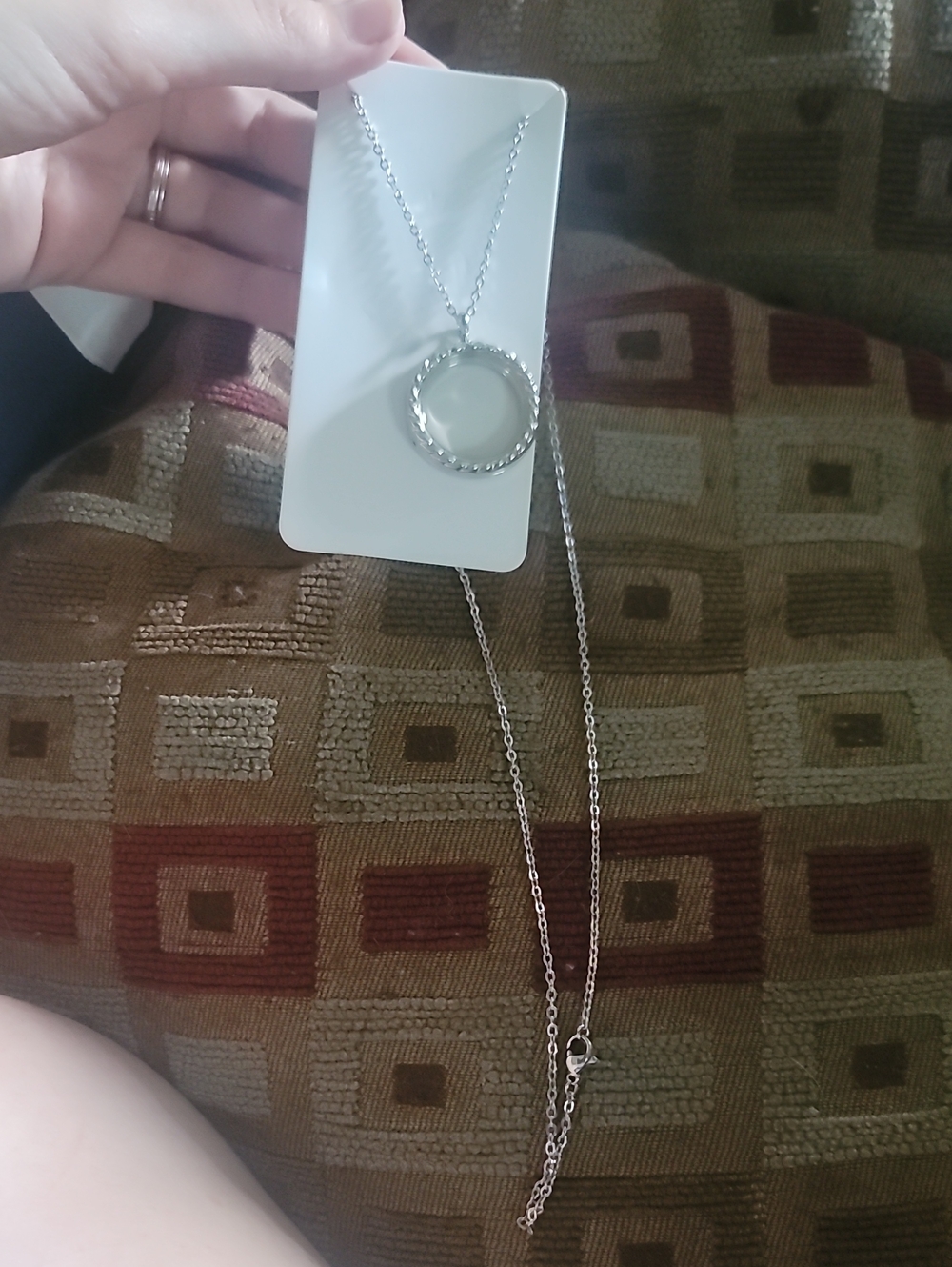 Effy Silver Locket Necklace